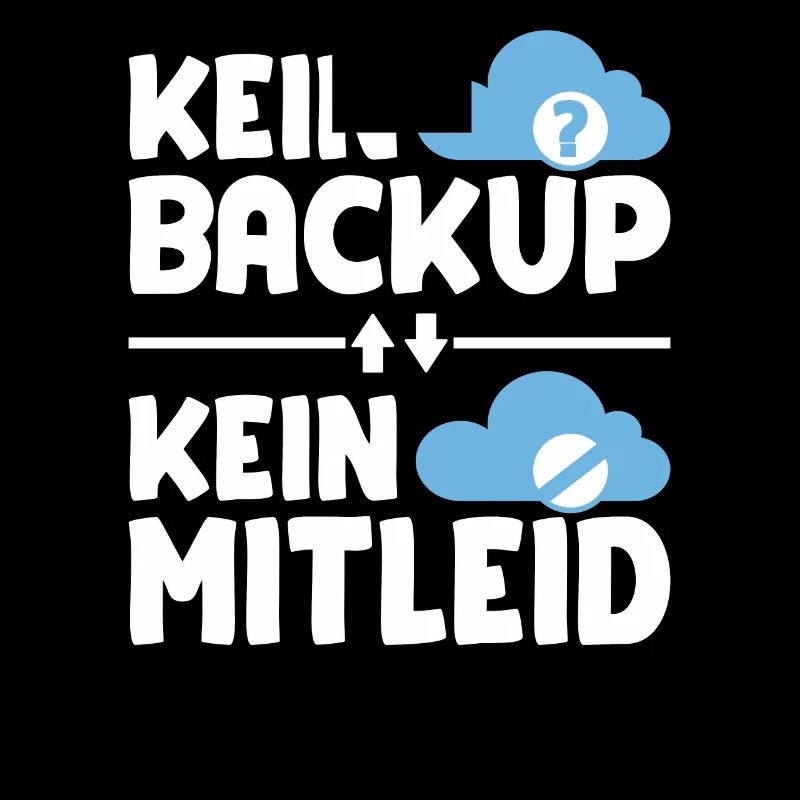 No backup no pity for programmers