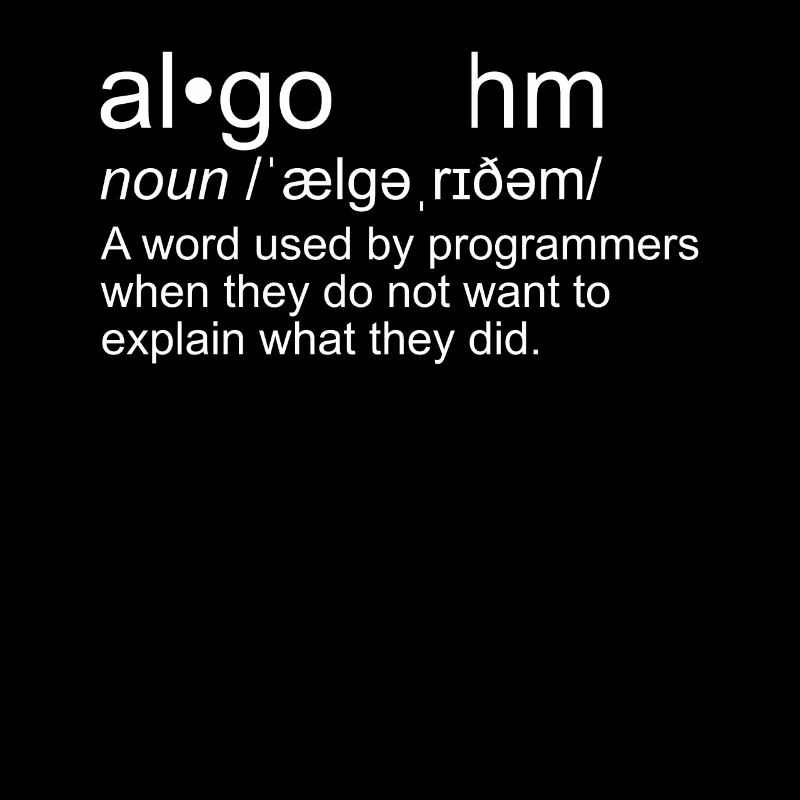Algorithm for programmers