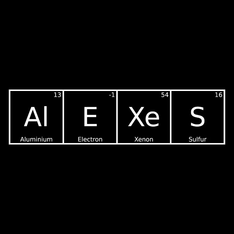 Alexe's Surname First Name Chemistry Periodic Table Elements