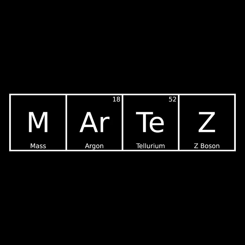 Martez Nom Prénom Chimie Tableau périodique Éléments