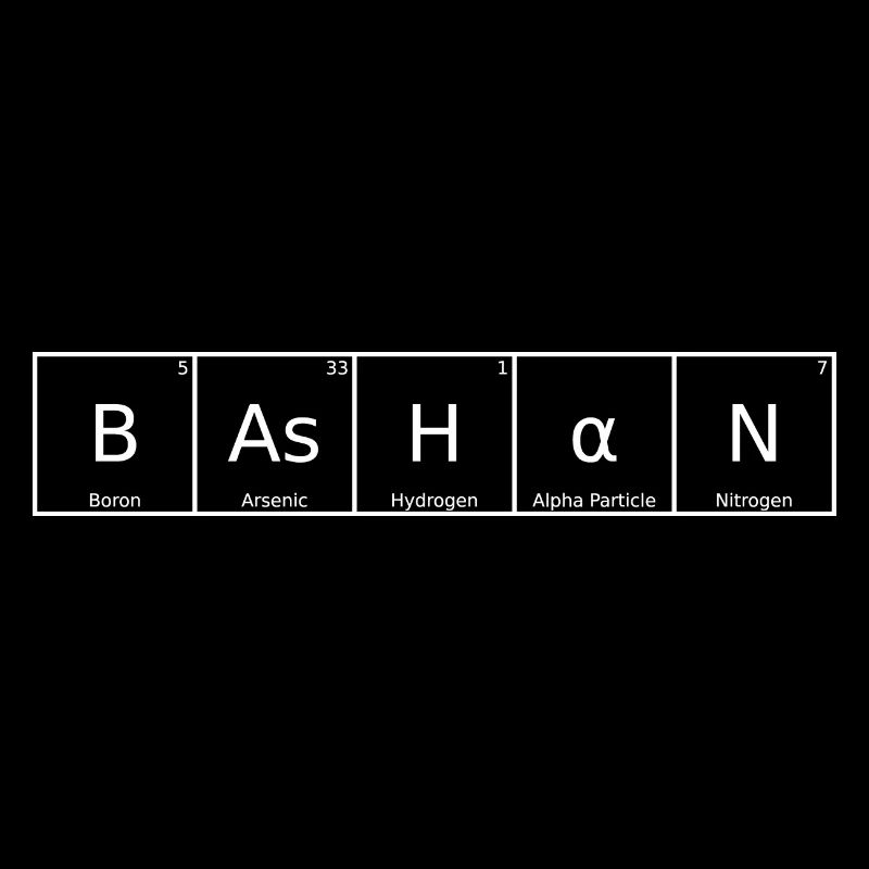 Bashan Nom Prénom Chimie Tableau périodique Éléments