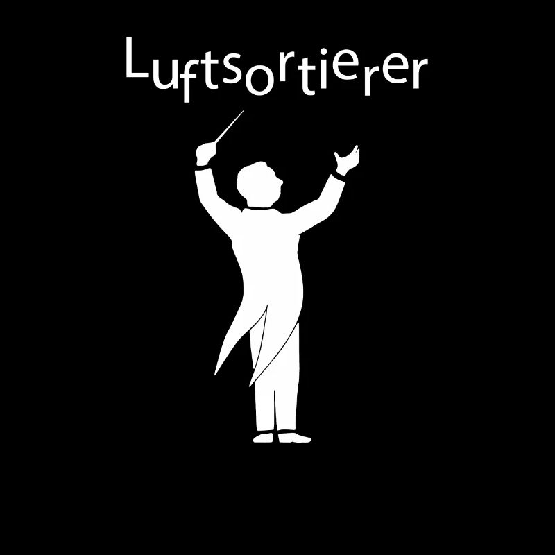 Dirigent Luftsortierer Orchester Konzert