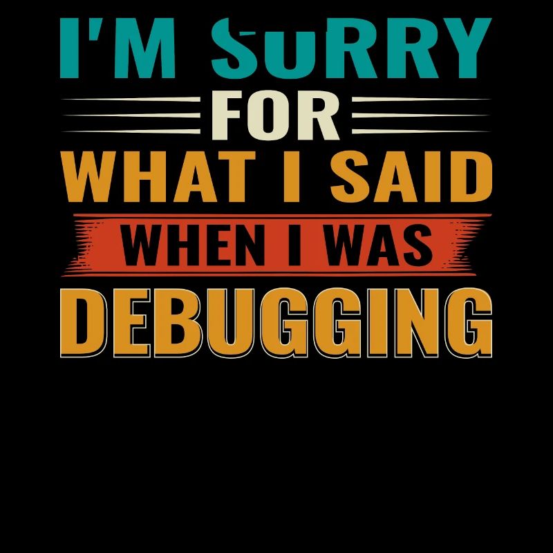 Debugging Nerd Computer Programmeur IT