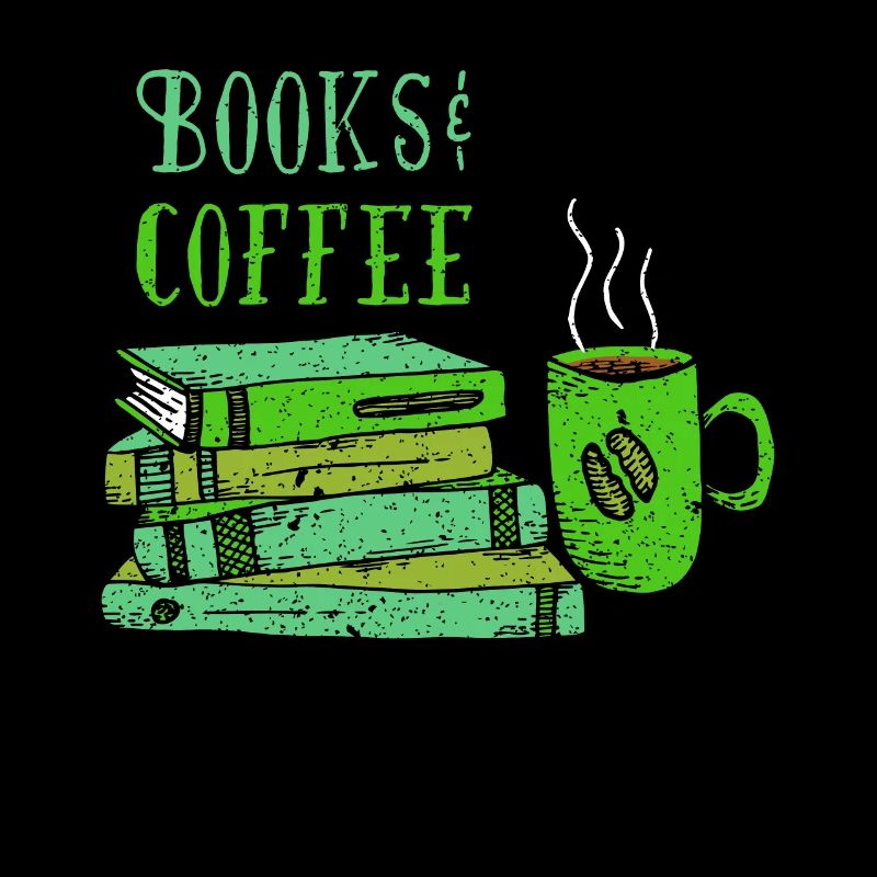 Books Coffee Coffee Lovers Book Library