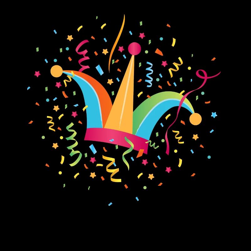 Fool’s Cap Confetti Carnaval Carnaval Carnaval