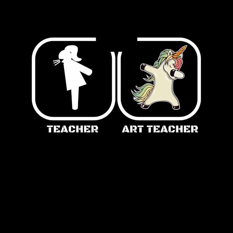 Art Teacher Kunstlehrer Einhorn