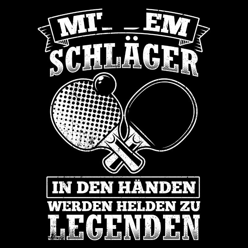 Mit dem Schläger in den Händen werdne Helden zu Le