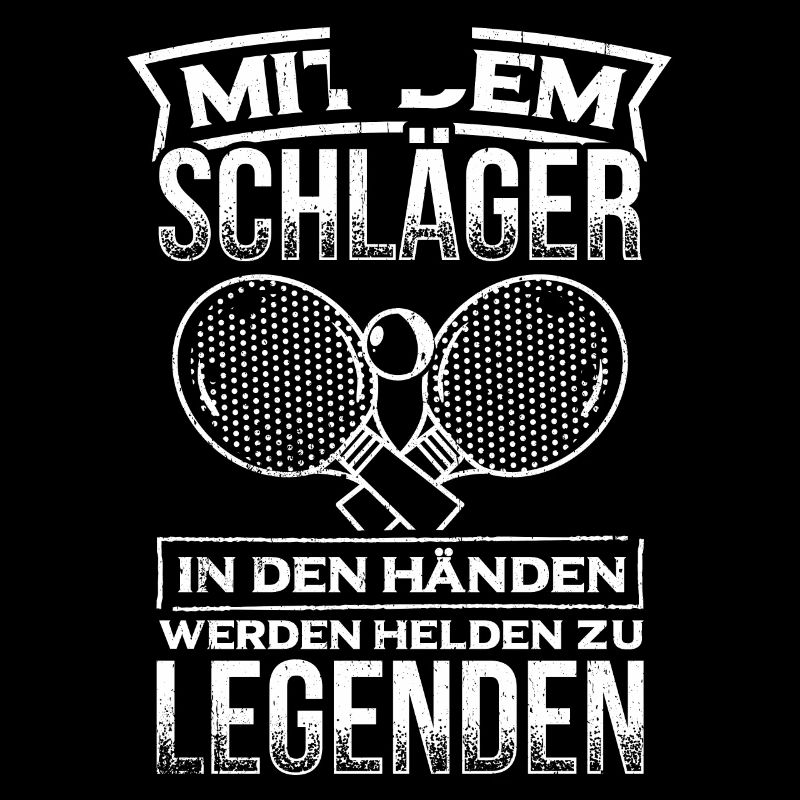 Mit dem Schläger in den Händen werdne Helden zu Le