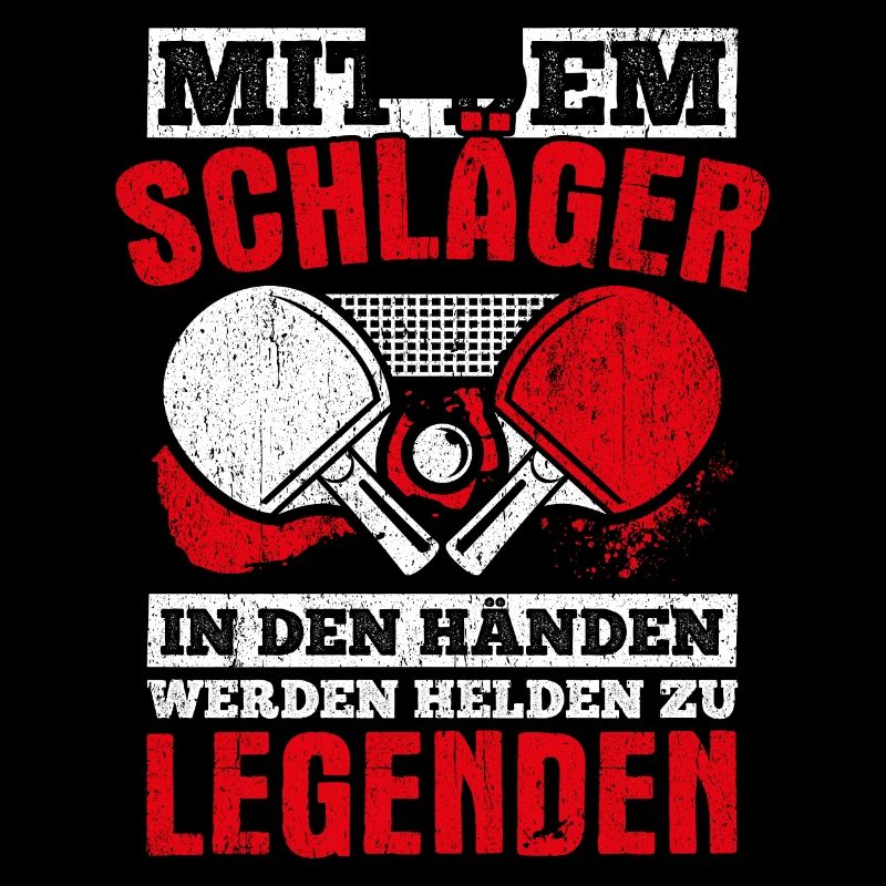 Mit dem Schläger in den Händen werdne Helden zu Le