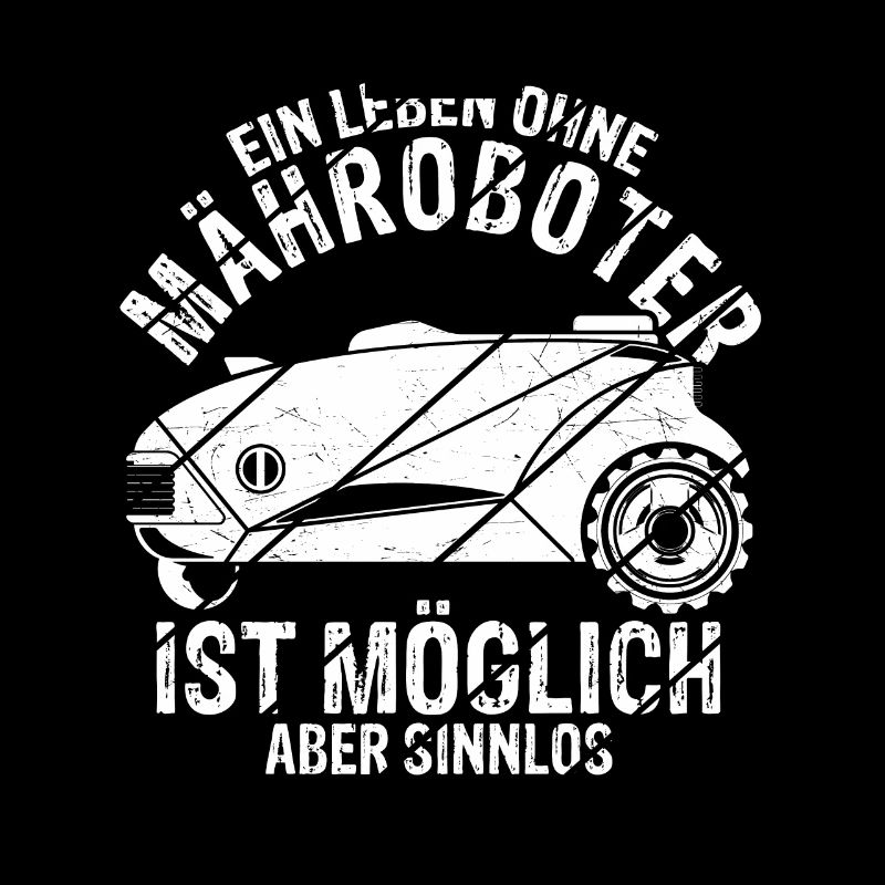 Mähroboter Garten Rasenroboter Mäher Geschenk