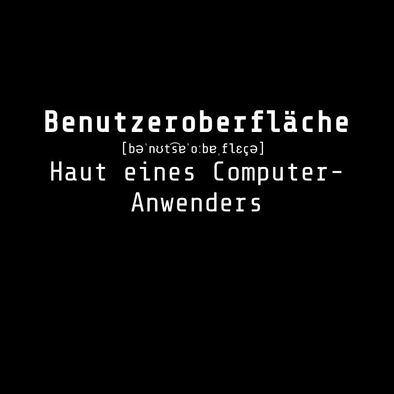 Computerfreak Shirt mit Definition