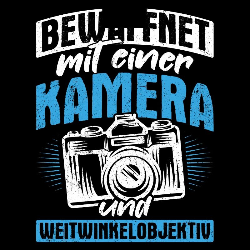 Bewaffnet mit einer KAMERA und WEITWINKELOBJEKTIV