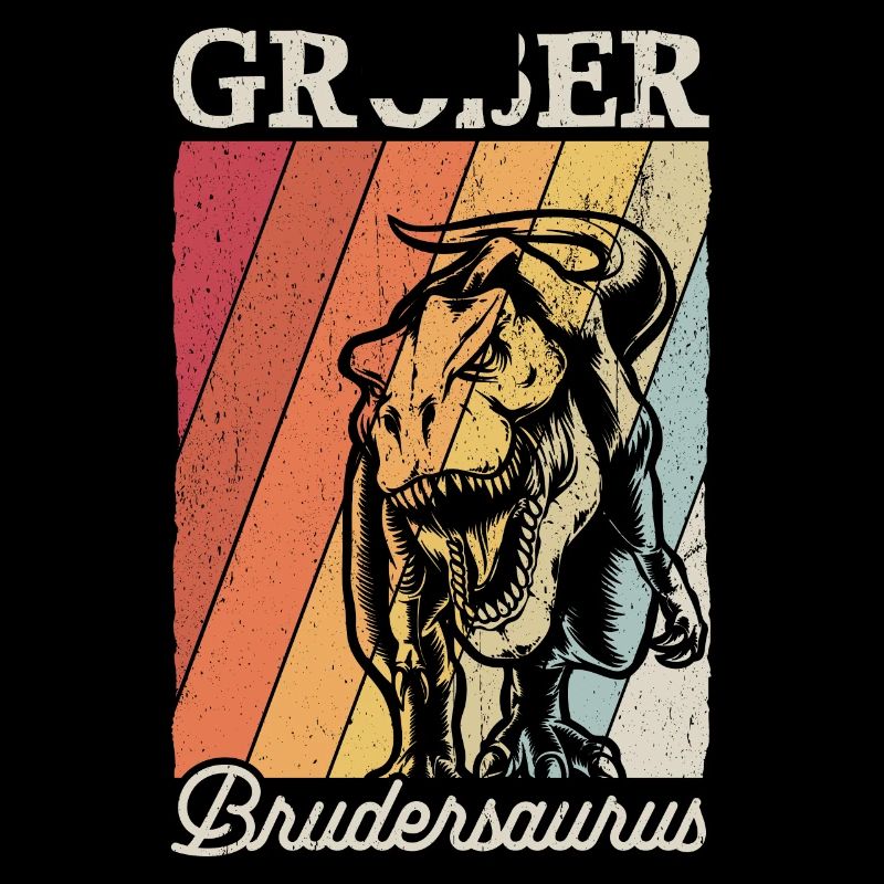 Großer Bruder Geschenk Brudersaurus T Rex Dino Bro