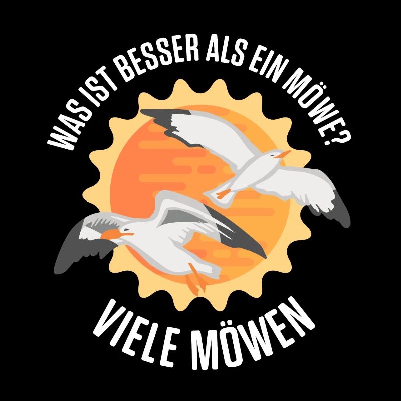 Was ist besser als ein Möwe? Viele Möwen