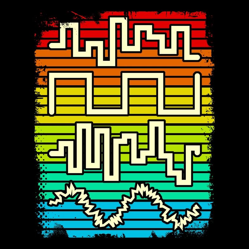 Synthesizer Synth Retro Wavefroms