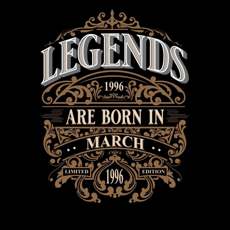 1996 Mars Naissance Anniversaire Année de naissance