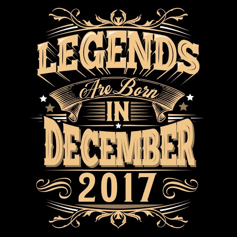December 2017 Birthday Legend