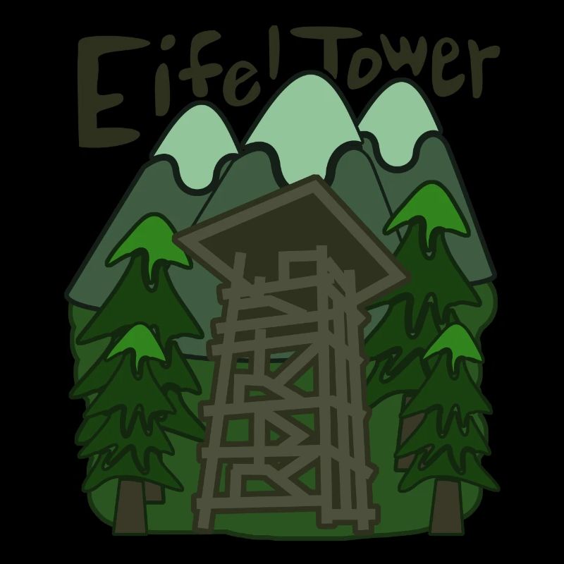 Aussichtsturm Eifel Eifeler Eifler