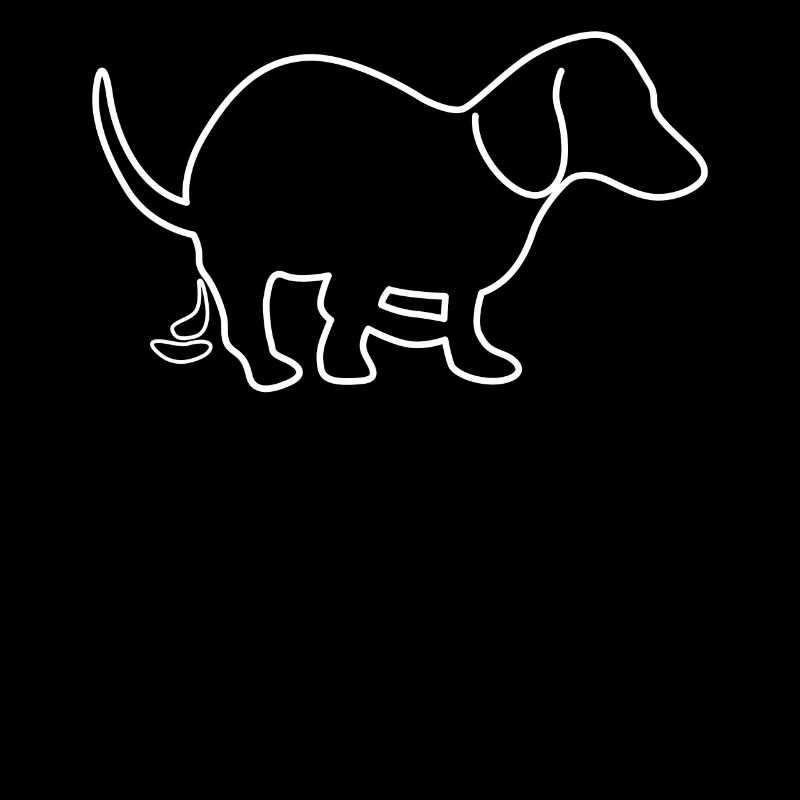 caca de chien teckel caca chiens