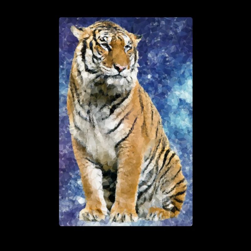 Tiger Polygone