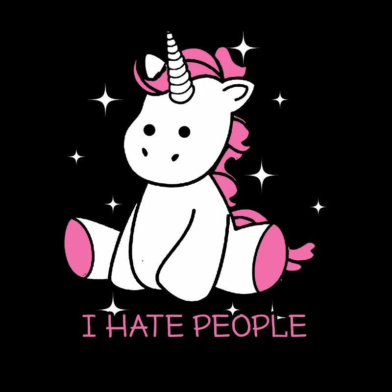 Licorne je déteste les gens