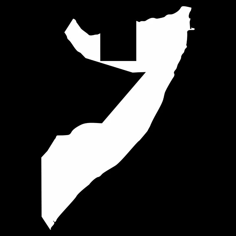 Somalia map flag