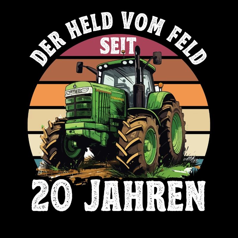 Der held Vom Feld Traktor 28 Geburtstag