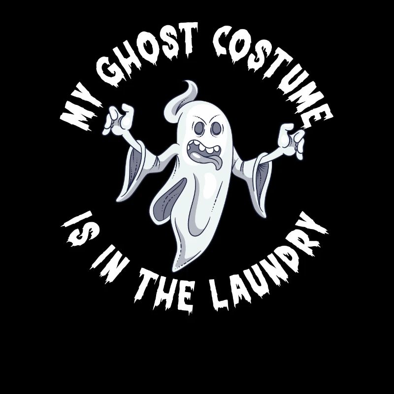 Mon costume de fantôme est dans la lessive drôle