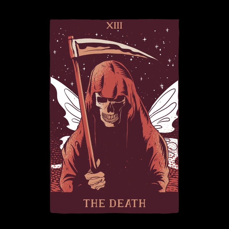 Fairycore Aesthetic The Death Fee Grim Reaper Tarot