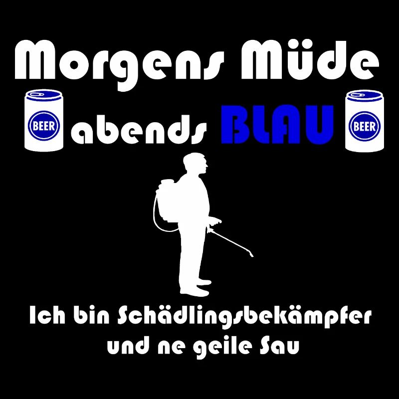 Schädlingsbekämpfer Kammerjäger Geschenk Lustig