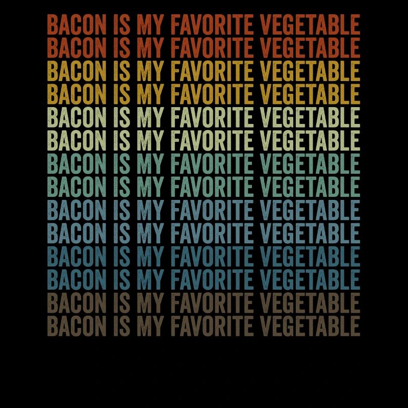 Le bacon est mon amateur de bacon végétal préféré