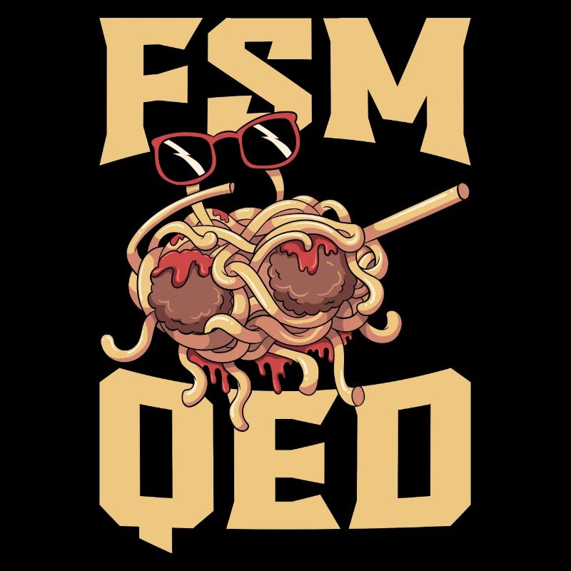 Dabbing Flying Spaghetti Monsters Pastafarian