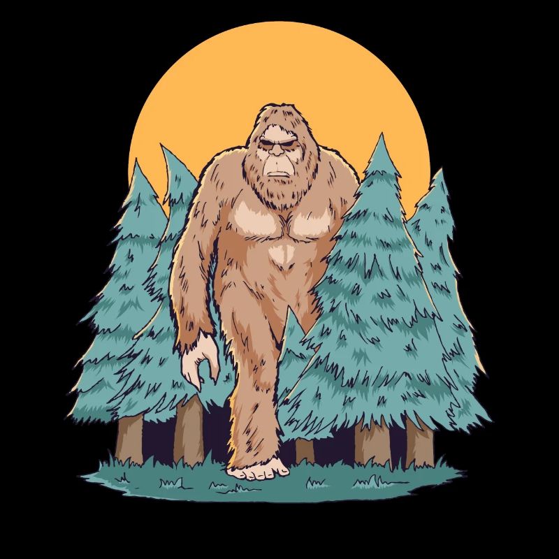 Cryptidcore Esthétique Sasquatch Bigfoot