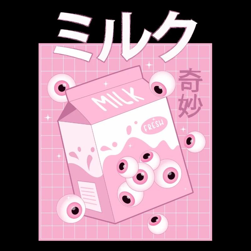Weirdcore Ästhetisch Japanisch Kawaii Niedlich Mil