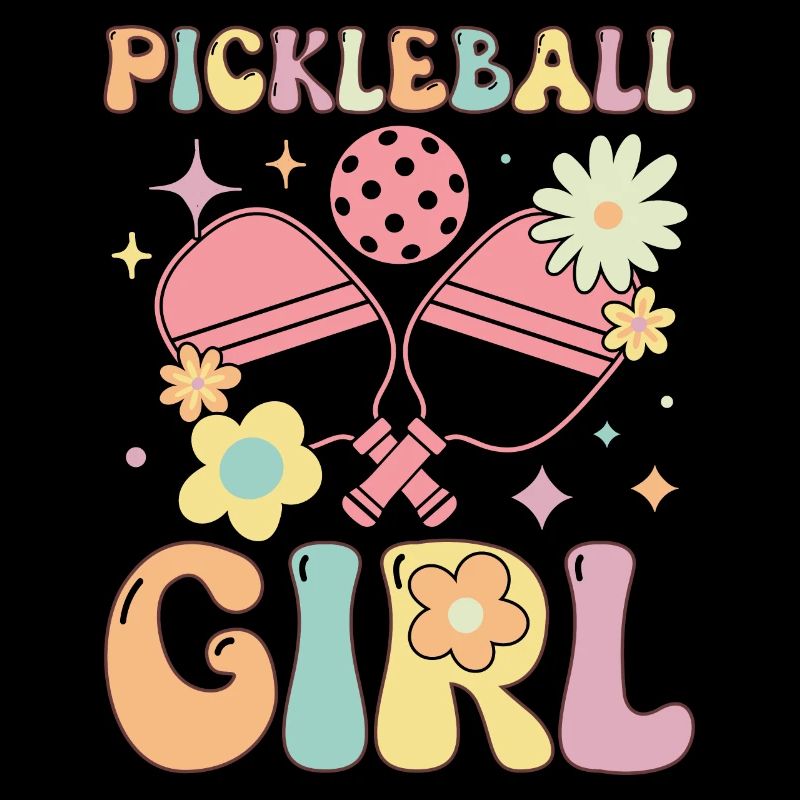Groovy Pickle Ball Player