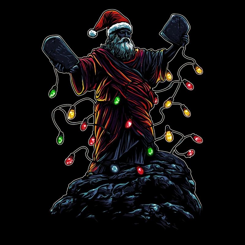 Moses Santa Hat Xmas