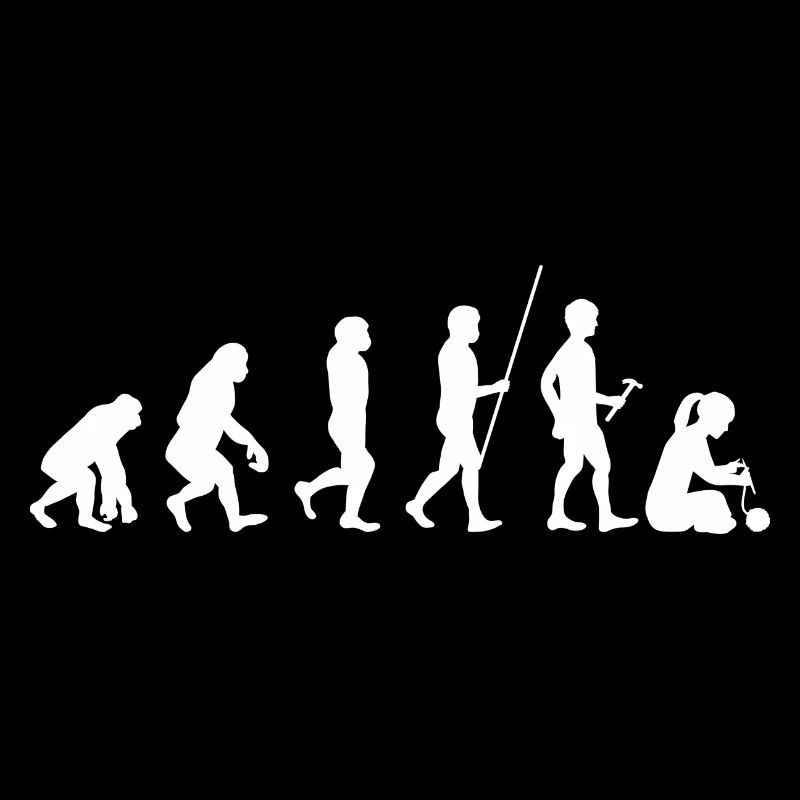 Evolution Stricken Hobby Handarbeit Wolle Geschenk