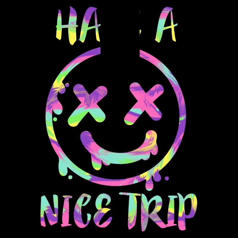 Buon viaggio con LSD Vecchia Scuola Droga Psichedelica
