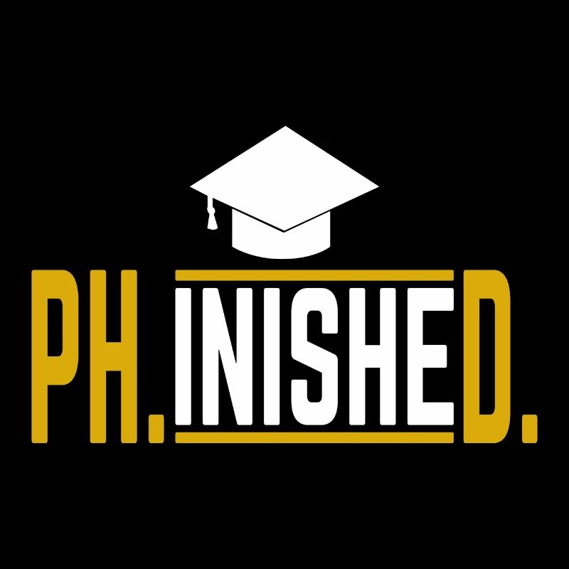 Phinished Phd Doktor Abschluss Geschenk 1