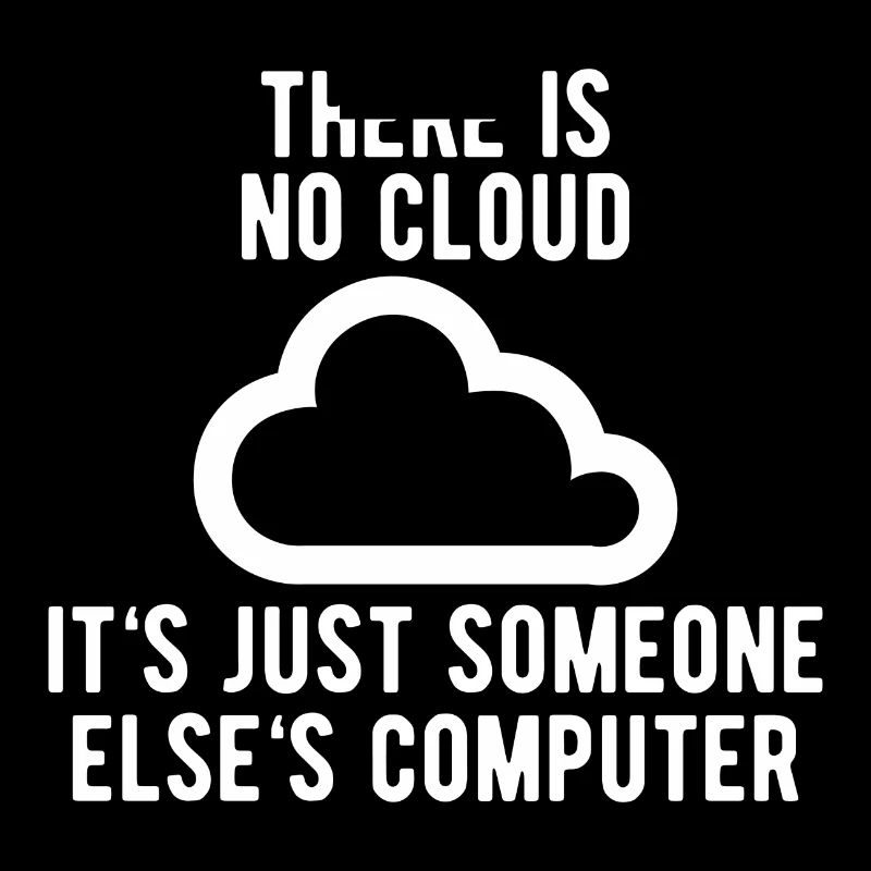 It`s just someone else`s Computer Admin Geschenk