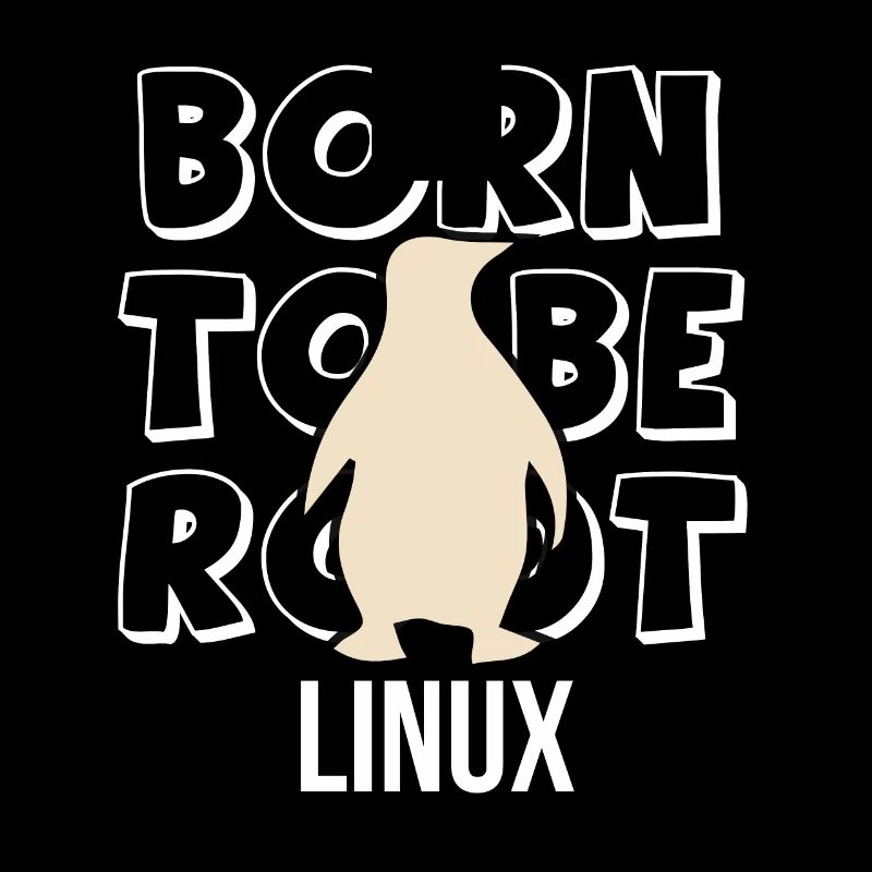 Né pour être administrateur Linux root pour Nerd et Geeks
