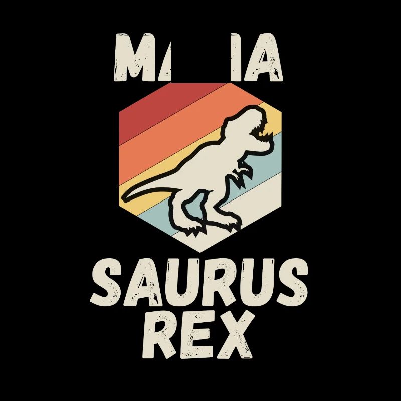 Mama Saurus T-Rex Mutter Dino Dinosaurier