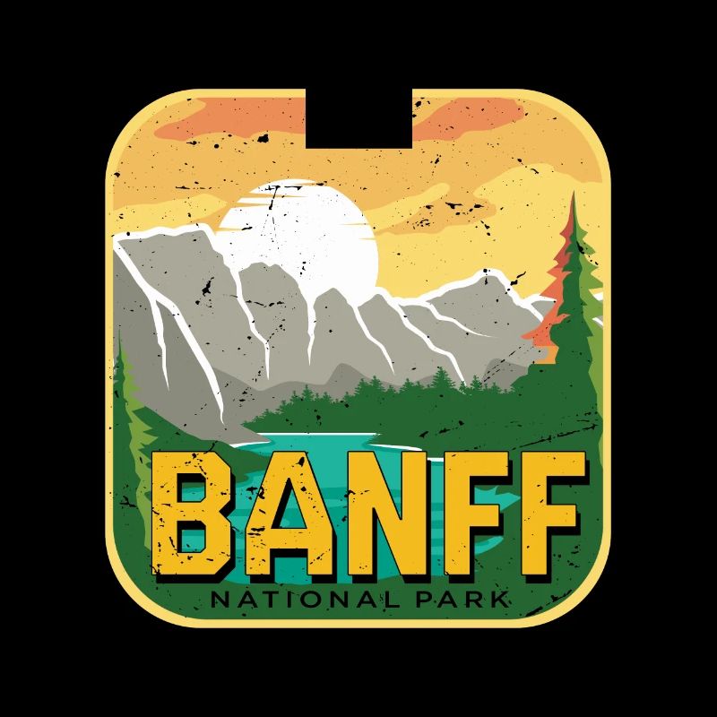 Nationalpark Kanada Alberta Banff Camping Mountain