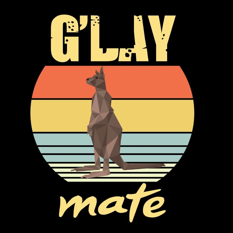 Känguru G'day Outback Australien Beuteltiere Kängu