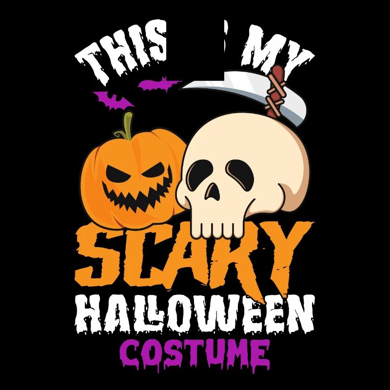 Sensenmann-Schädel-Kürbis-Engel des Todes Hallowee