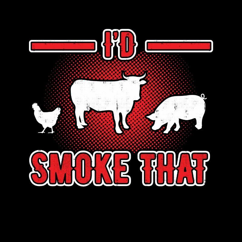 I Smoke This - Retro Grilling Smoker