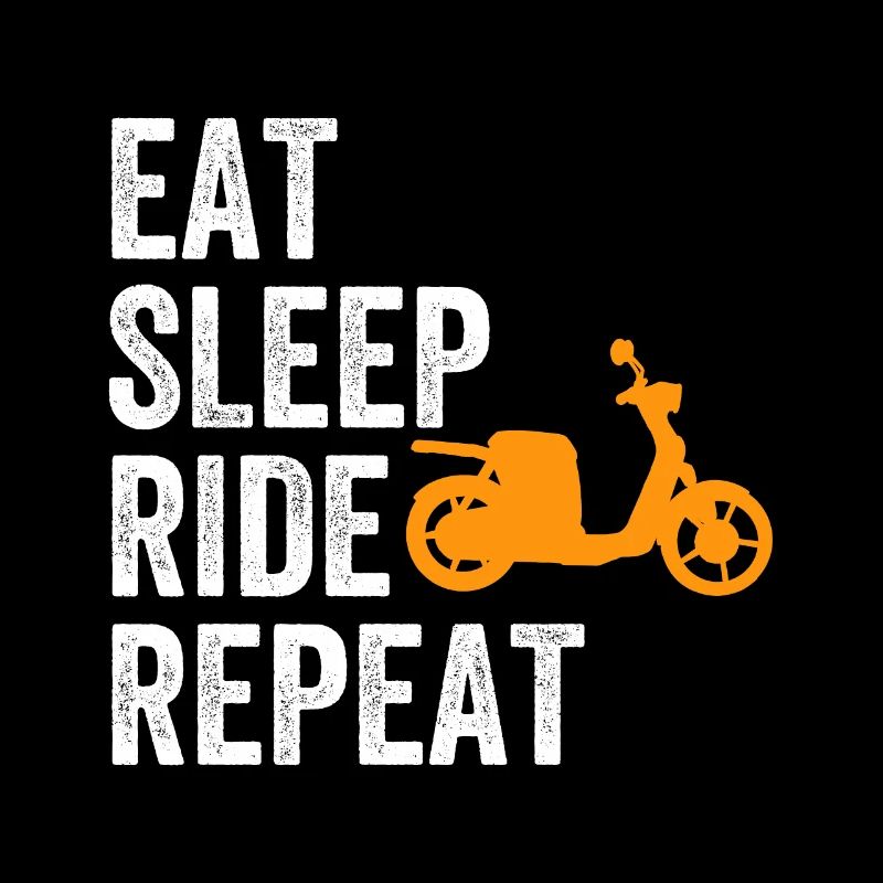 Moped Mofa Rollerfahrer Roller Sprüche Geschenk