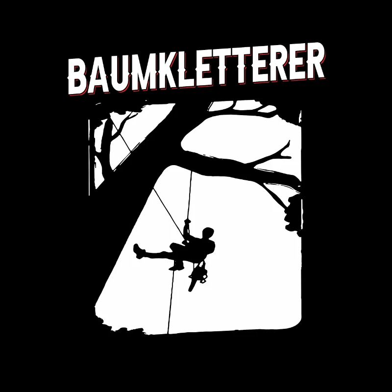 Baumklettern Baumpfleger Arborist Baumkletterer