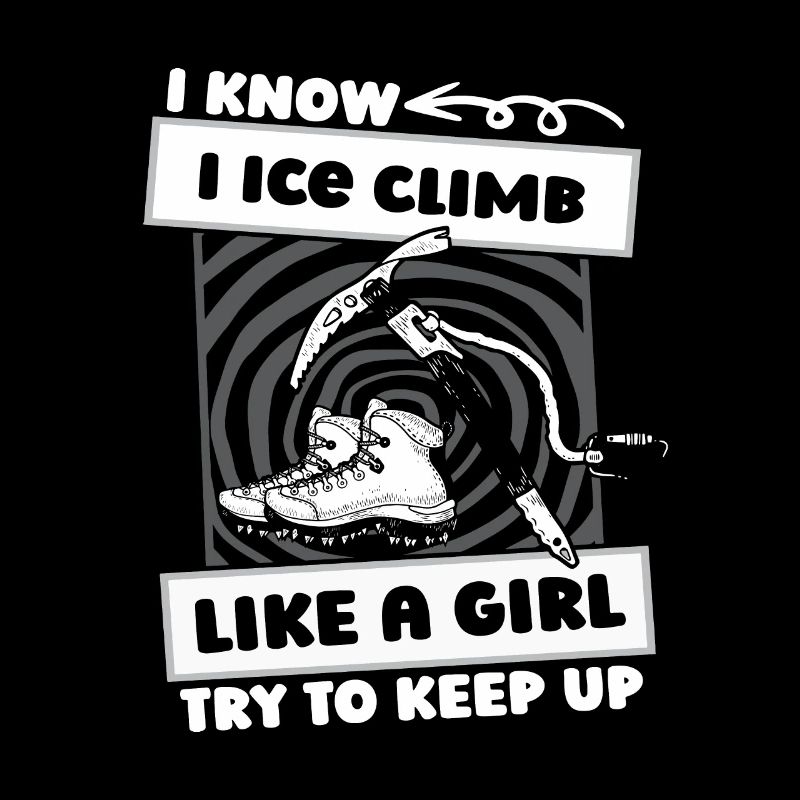 Eisklettern Mädchen