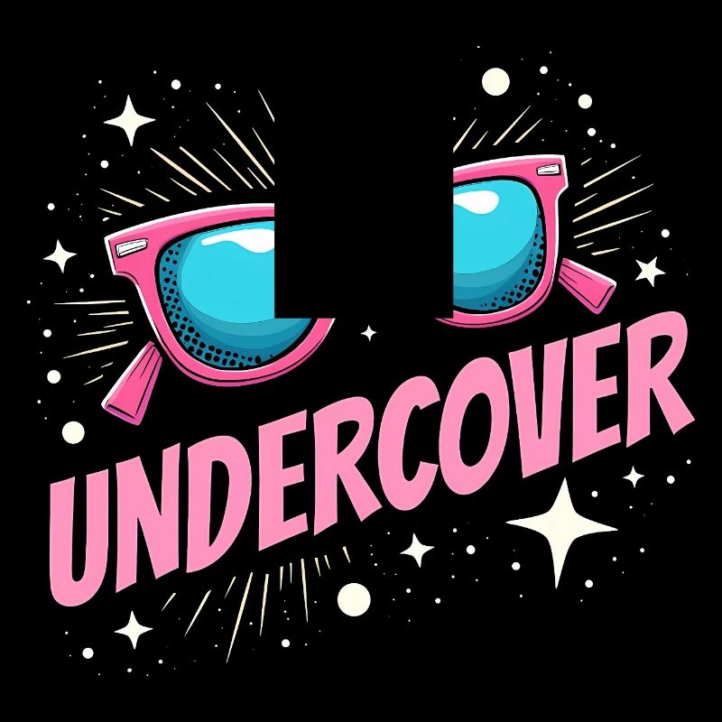 Déguisement Undercover - Sunglasses Fun